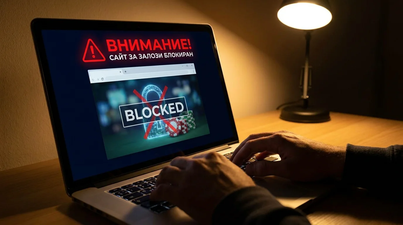 Предупреждение за рисковете при нелегална платформа за залагания